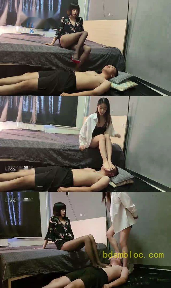 【誮惜颜和航儿】红颜榜双女主调教脚奴
