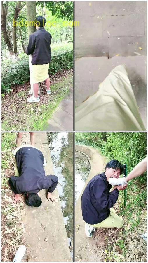 【浮华s】和然然而S双主公园让狗露出