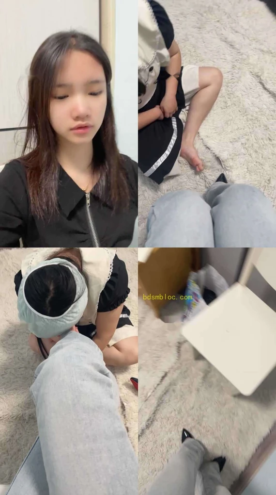 【小凤梨】内裤套头玩虐贱母畜