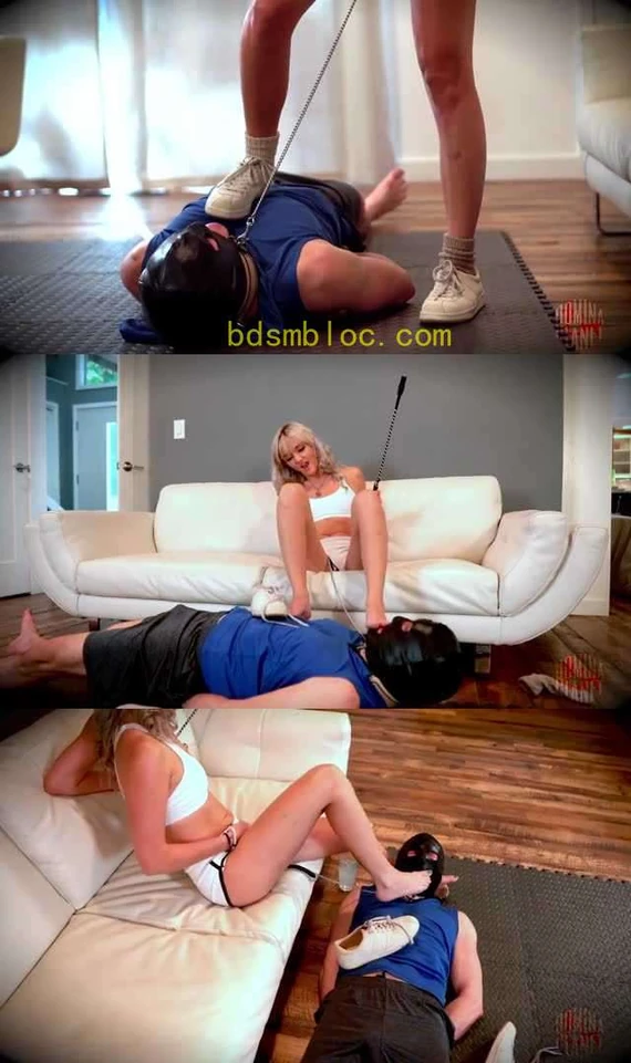 【欧美女王】【调教片】绝美女神臭棉袜踩脸窒息玉足脚深喉气味羞辱猥琐偷窥男