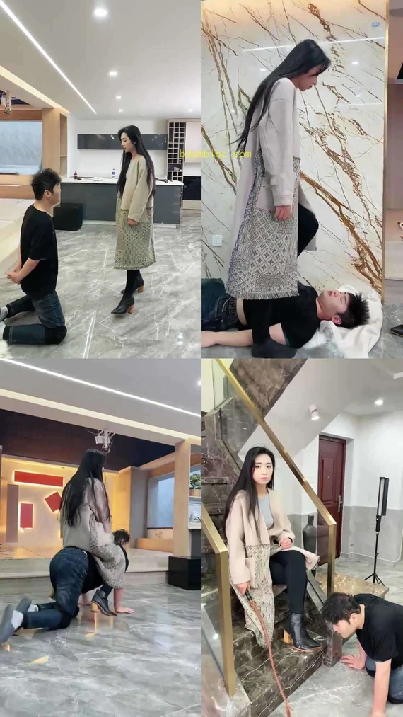【麋鹿银儿】调教 素人系列